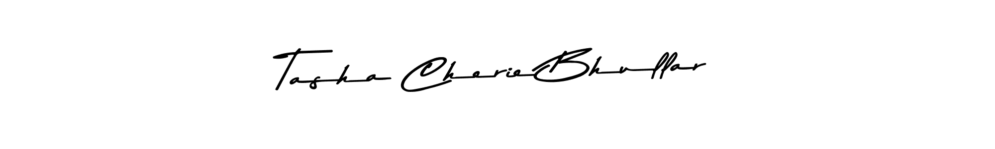 You should practise on your own different ways (Asem Kandis PERSONAL USE) to write your name (Tasha Cherie Bhullar) in signature. don't let someone else do it for you. Tasha Cherie Bhullar signature style 9 images and pictures png