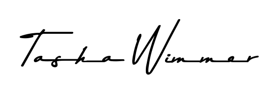 Enhance your business communications with Tasha Wimmer signature in Asem Kandis PERSONAL USE lettering. Clean, modern, and universally compatible. Tasha Wimmer signature style 9 images and pictures png