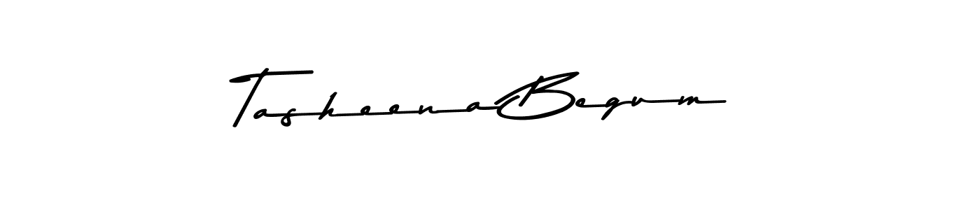 Create a beautiful signature design for name Tasheena Begum. With this signature (Asem Kandis PERSONAL USE) fonts, you can make a handwritten signature for free. Tasheena Begum signature style 9 images and pictures png