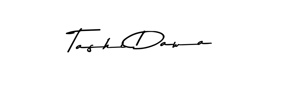 Tashi Dawa stylish signature style. Best Handwritten Sign (Asem Kandis PERSONAL USE) for my name. Handwritten Signature Collection Ideas for my name Tashi Dawa. Tashi Dawa signature style 9 images and pictures png