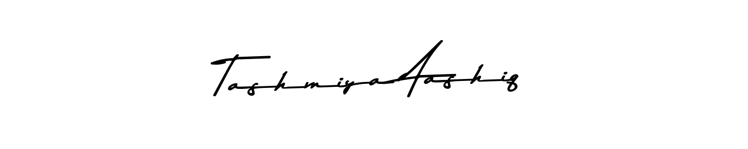 The best way (Asem Kandis PERSONAL USE) to make a short signature is to pick only two or three words in your name. The name Tashmiya Aashiq include a total of six letters. For converting this name. Tashmiya Aashiq signature style 9 images and pictures png