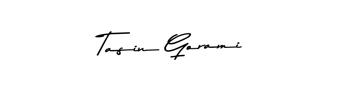 Also we have Tasin Gorami name is the best signature style. Create professional handwritten signature collection using Asem Kandis PERSONAL USE autograph style. Tasin Gorami signature style 9 images and pictures png