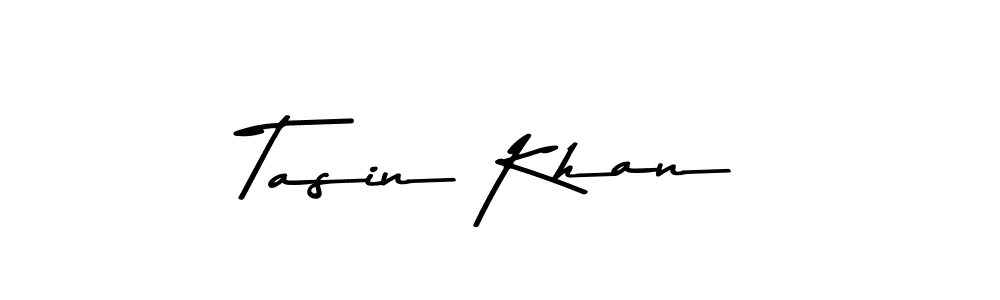 Tasin Khan stylish signature style. Best Handwritten Sign (Asem Kandis PERSONAL USE) for my name. Handwritten Signature Collection Ideas for my name Tasin Khan. Tasin Khan signature style 9 images and pictures png