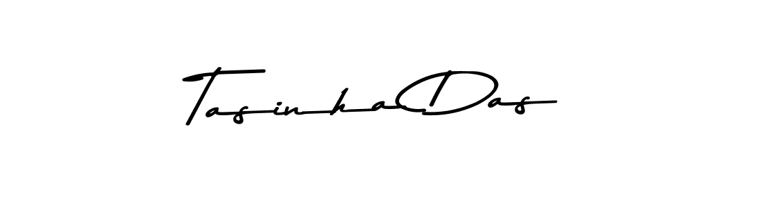 Create a beautiful signature design for name Tasinha Das. With this signature (Asem Kandis PERSONAL USE) fonts, you can make a handwritten signature for free. Tasinha Das signature style 9 images and pictures png