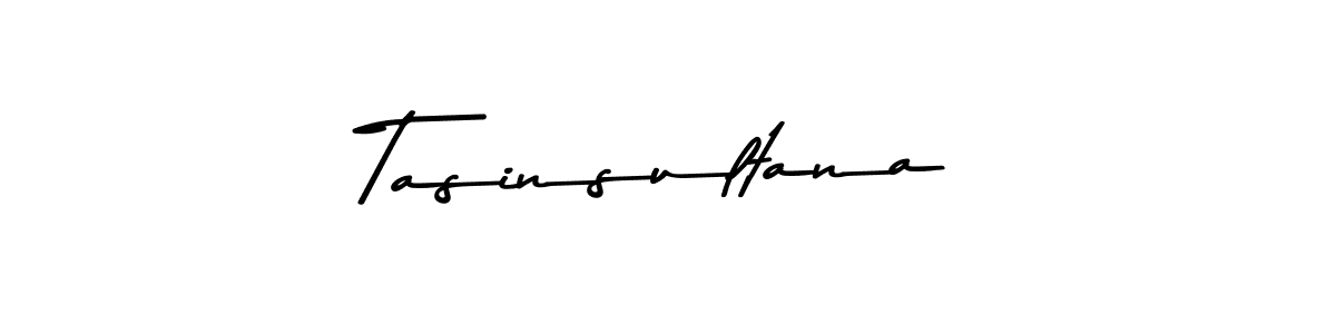 Use a signature maker to create a handwritten signature online. With this signature software, you can design (Asem Kandis PERSONAL USE) your own signature for name Tasinsultana. Tasinsultana signature style 9 images and pictures png