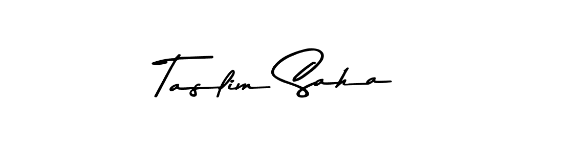 Also You can easily find your signature by using the search form. We will create Taslim Saha name handwritten signature images for you free of cost using Asem Kandis PERSONAL USE sign style. Taslim Saha signature style 9 images and pictures png