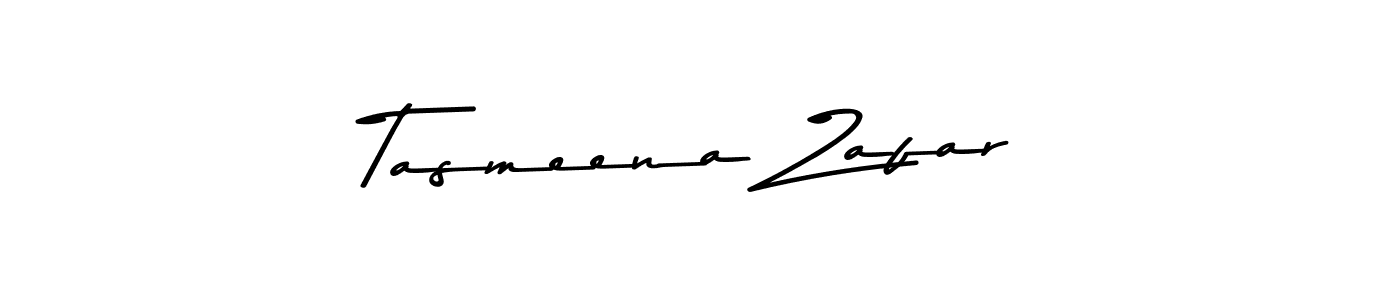 Use a signature maker to create a handwritten signature online. With this signature software, you can design (Asem Kandis PERSONAL USE) your own signature for name Tasmeena Zafar. Tasmeena Zafar signature style 9 images and pictures png