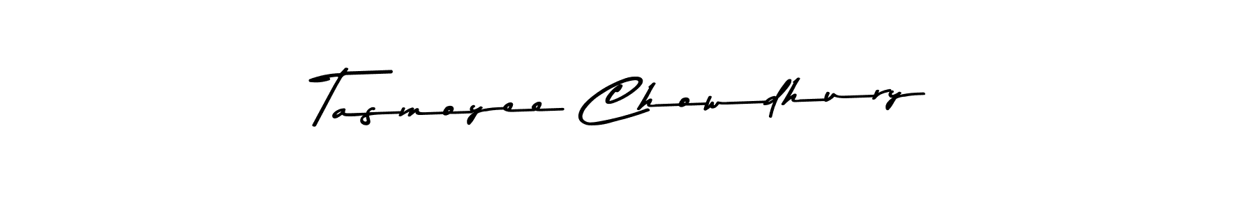 Tasmoyee Chowdhury stylish signature style. Best Handwritten Sign (Asem Kandis PERSONAL USE) for my name. Handwritten Signature Collection Ideas for my name Tasmoyee Chowdhury. Tasmoyee Chowdhury signature style 9 images and pictures png