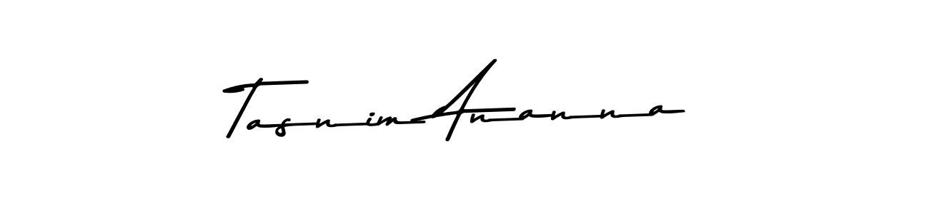 Make a short Tasnim Ananna signature style. Manage your documents anywhere anytime using Asem Kandis PERSONAL USE. Create and add eSignatures, submit forms, share and send files easily. Tasnim Ananna signature style 9 images and pictures png
