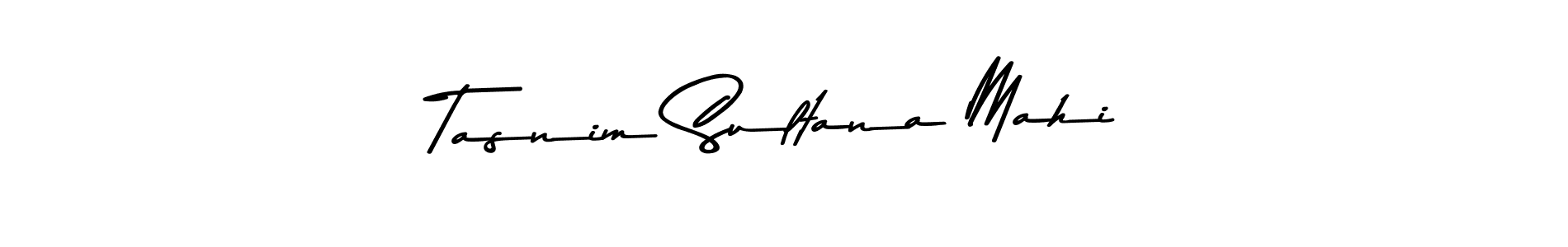 Make a beautiful signature design for name Tasnim Sultana Mahi. Use this online signature maker to create a handwritten signature for free. Tasnim Sultana Mahi signature style 9 images and pictures png