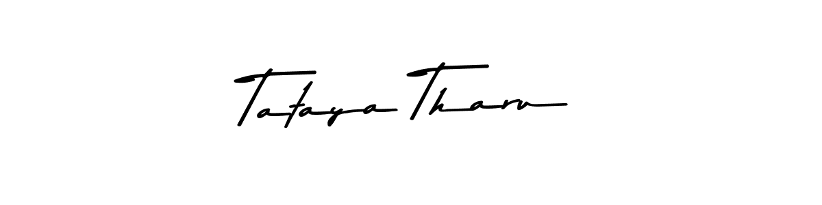 You can use this online signature creator to create a handwritten signature for the name Tataya Tharu. This is the best online autograph maker. Tataya Tharu signature style 9 images and pictures png