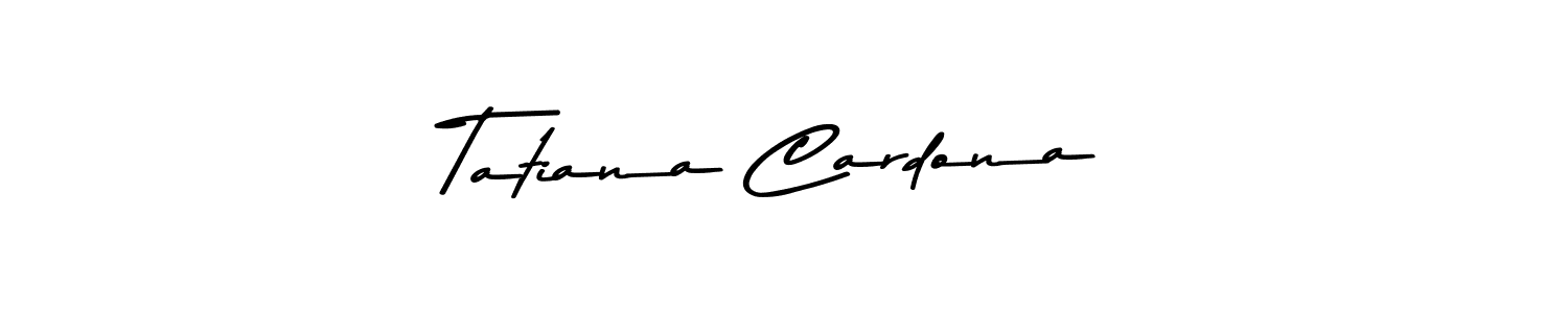 You should practise on your own different ways (Asem Kandis PERSONAL USE) to write your name (Tatiana Cardona) in signature. don't let someone else do it for you. Tatiana Cardona signature style 9 images and pictures png