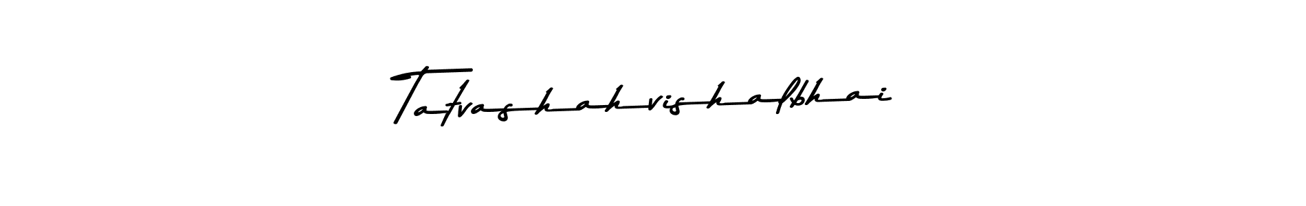 How to Draw Tatvashahvishalbhai signature style? Asem Kandis PERSONAL USE is a latest design signature styles for name Tatvashahvishalbhai. Tatvashahvishalbhai signature style 9 images and pictures png