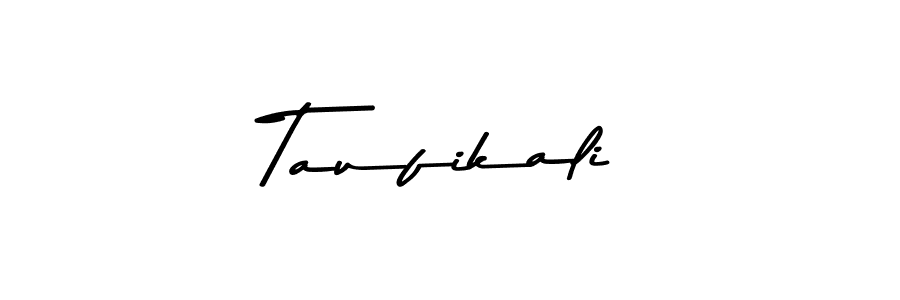 You should practise on your own different ways (Asem Kandis PERSONAL USE) to write your name (Taufikali) in signature. don't let someone else do it for you. Taufikali signature style 9 images and pictures png