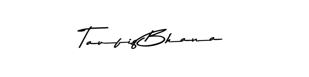 Make a beautiful signature design for name Taufiq Bhana. Use this online signature maker to create a handwritten signature for free. Taufiq Bhana signature style 9 images and pictures png