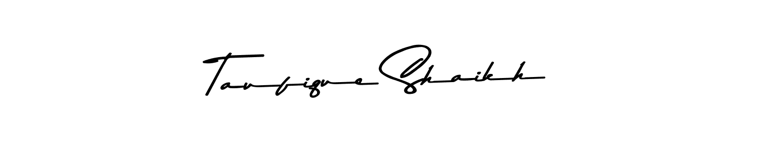 The best way (Asem Kandis PERSONAL USE) to make a short signature is to pick only two or three words in your name. The name Taufique Shaikh include a total of six letters. For converting this name. Taufique Shaikh signature style 9 images and pictures png