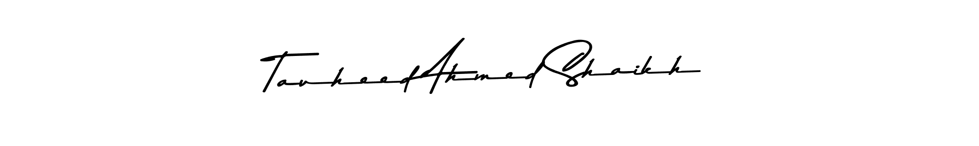 You should practise on your own different ways (Asem Kandis PERSONAL USE) to write your name (Tauheed Ahmed Shaikh) in signature. don't let someone else do it for you. Tauheed Ahmed Shaikh signature style 9 images and pictures png