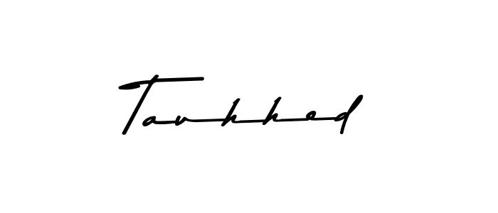 This is the best signature style for the Tauhhed name. Also you like these signature font (Asem Kandis PERSONAL USE). Mix name signature. Tauhhed signature style 9 images and pictures png