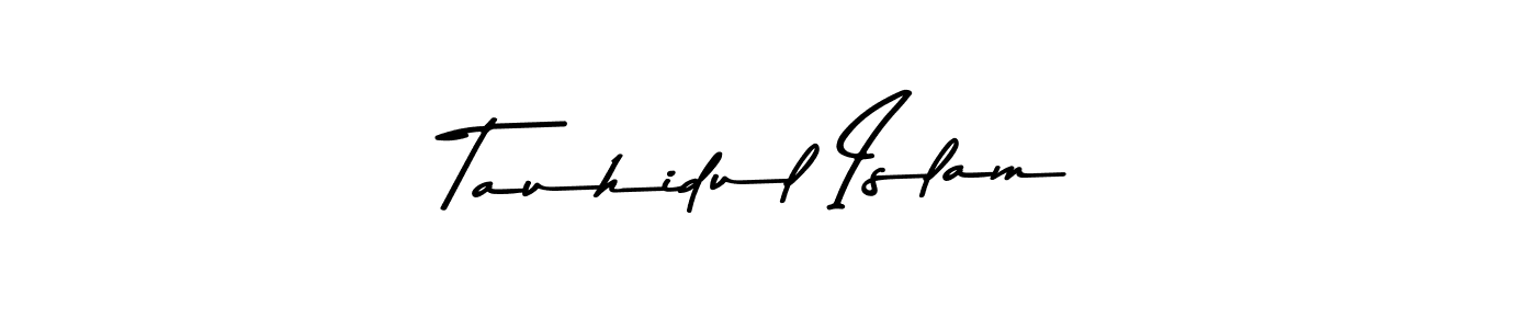 Use a signature maker to create a handwritten signature online. With this signature software, you can design (Asem Kandis PERSONAL USE) your own signature for name Tauhidul Islam. Tauhidul Islam signature style 9 images and pictures png