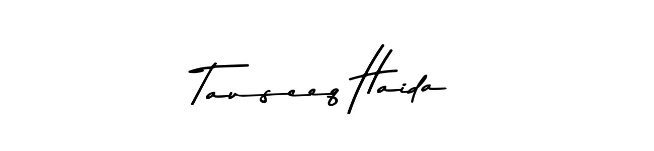 Make a beautiful signature design for name Tauseeq Haida. Use this online signature maker to create a handwritten signature for free. Tauseeq Haida signature style 9 images and pictures png