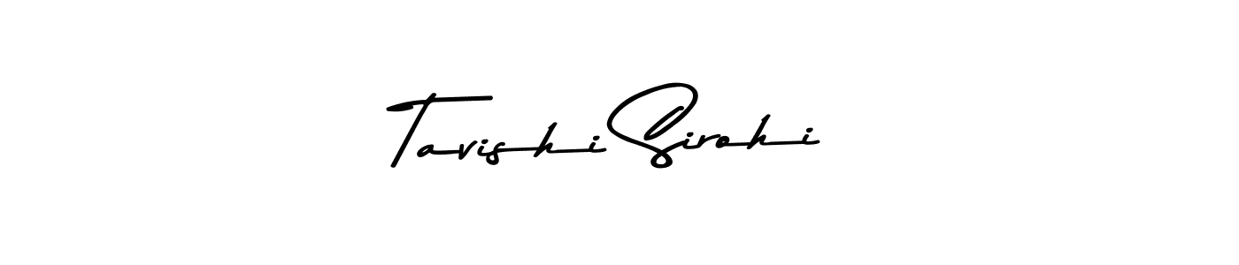 Make a beautiful signature design for name Tavishi Sirohi. With this signature (Asem Kandis PERSONAL USE) style, you can create a handwritten signature for free. Tavishi Sirohi signature style 9 images and pictures png