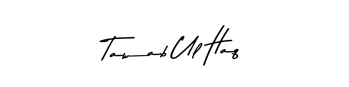 The best way (Asem Kandis PERSONAL USE) to make a short signature is to pick only two or three words in your name. The name Tawab Ul Haq include a total of six letters. For converting this name. Tawab Ul Haq signature style 9 images and pictures png