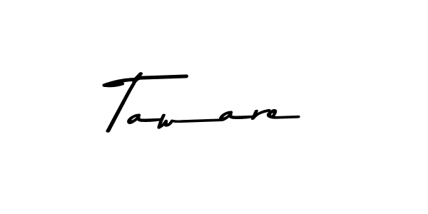 Taware stylish signature style. Best Handwritten Sign (Asem Kandis PERSONAL USE) for my name. Handwritten Signature Collection Ideas for my name Taware. Taware signature style 9 images and pictures png