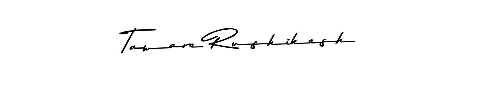 Make a short Taware Rushikesh signature style. Manage your documents anywhere anytime using Asem Kandis PERSONAL USE. Create and add eSignatures, submit forms, share and send files easily. Taware Rushikesh signature style 9 images and pictures png