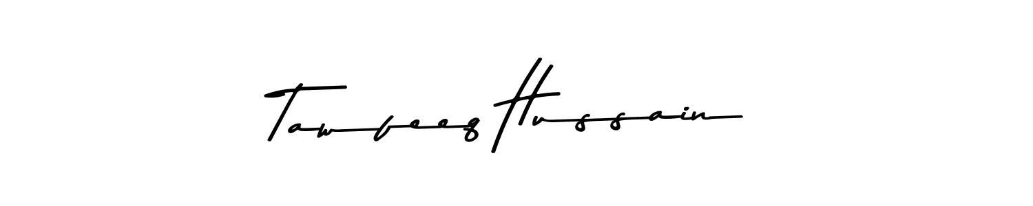 Design your own signature with our free online signature maker. With this signature software, you can create a handwritten (Asem Kandis PERSONAL USE) signature for name Tawfeeq Hussain. Tawfeeq Hussain signature style 9 images and pictures png