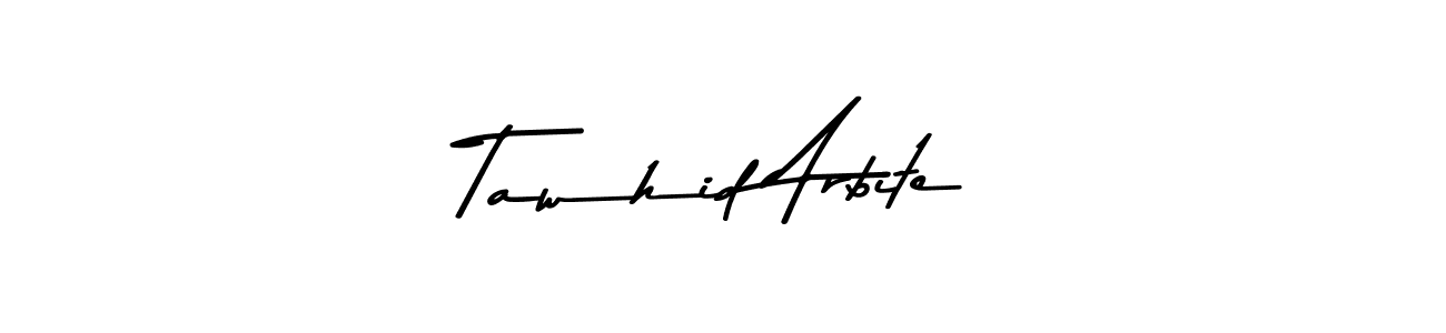 Check out images of Autograph of Tawhid Arbite name. Actor Tawhid Arbite Signature Style. Asem Kandis PERSONAL USE is a professional sign style online. Tawhid Arbite signature style 9 images and pictures png