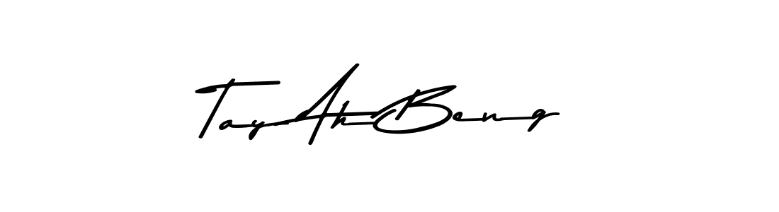 Create a beautiful signature design for name Tay Ah Beng. With this signature (Asem Kandis PERSONAL USE) fonts, you can make a handwritten signature for free. Tay Ah Beng signature style 9 images and pictures png