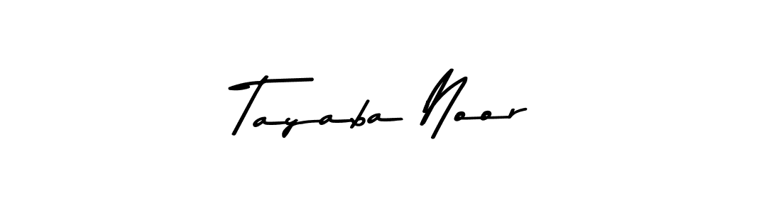 Tayaba Noor stylish signature style. Best Handwritten Sign (Asem Kandis PERSONAL USE) for my name. Handwritten Signature Collection Ideas for my name Tayaba Noor. Tayaba Noor signature style 9 images and pictures png