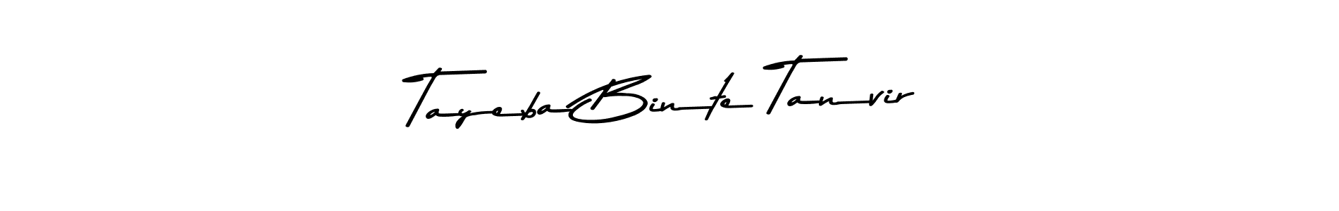 This is the best signature style for the Tayeba Binte Tanvir name. Also you like these signature font (Asem Kandis PERSONAL USE). Mix name signature. Tayeba Binte Tanvir signature style 9 images and pictures png