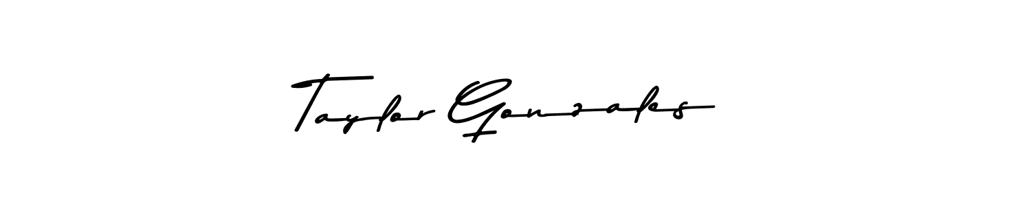How to make Taylor Gonzales signature? Asem Kandis PERSONAL USE is a professional autograph style. Create handwritten signature for Taylor Gonzales name. Taylor Gonzales signature style 9 images and pictures png