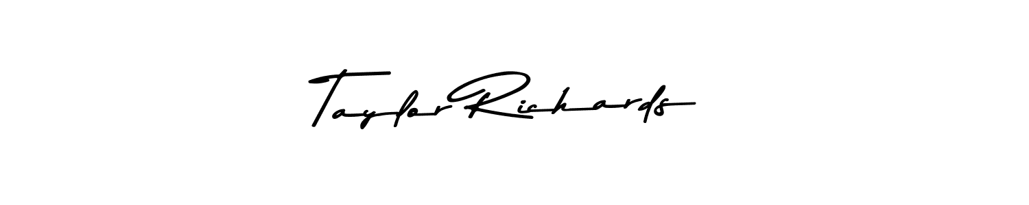 You should practise on your own different ways (Asem Kandis PERSONAL USE) to write your name (Taylor Richards) in signature. don't let someone else do it for you. Taylor Richards signature style 9 images and pictures png