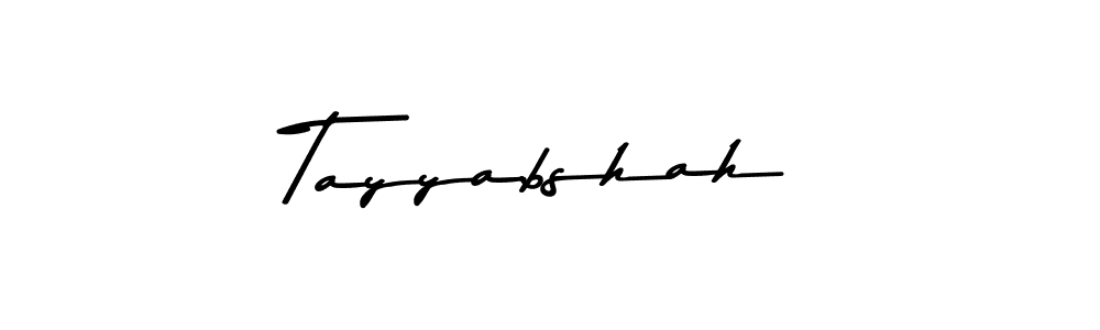 This is the best signature style for the Tayyabshah name. Also you like these signature font (Asem Kandis PERSONAL USE). Mix name signature. Tayyabshah signature style 9 images and pictures png