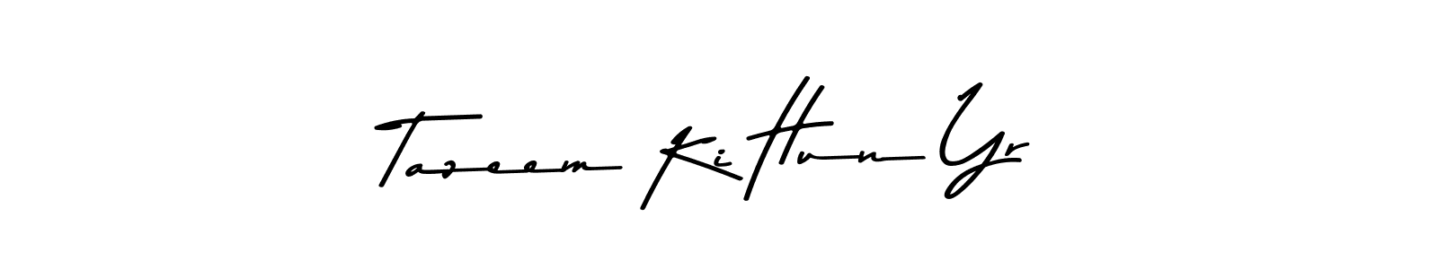 How to Draw Tazeem Ki Hun Yr signature style? Asem Kandis PERSONAL USE is a latest design signature styles for name Tazeem Ki Hun Yr. Tazeem Ki Hun Yr signature style 9 images and pictures png