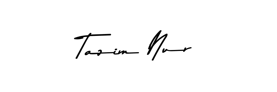 Here are the top 10 professional signature styles for the name Tazim Nur. These are the best autograph styles you can use for your name. Tazim Nur signature style 9 images and pictures png