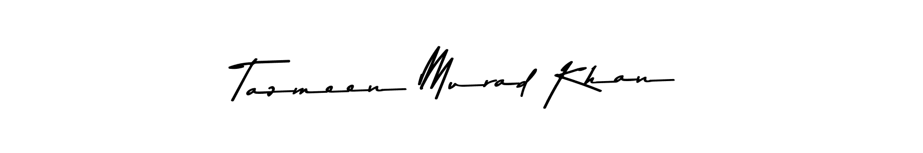 Also You can easily find your signature by using the search form. We will create Tazmeen Murad Khan name handwritten signature images for you free of cost using Asem Kandis PERSONAL USE sign style. Tazmeen Murad Khan signature style 9 images and pictures png