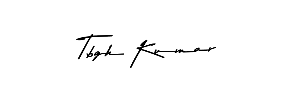 Tbgh Kumar stylish signature style. Best Handwritten Sign (Asem Kandis PERSONAL USE) for my name. Handwritten Signature Collection Ideas for my name Tbgh Kumar. Tbgh Kumar signature style 9 images and pictures png