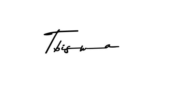 Use a signature maker to create a handwritten signature online. With this signature software, you can design (Asem Kandis PERSONAL USE) your own signature for name Tbiswa. Tbiswa signature style 9 images and pictures png