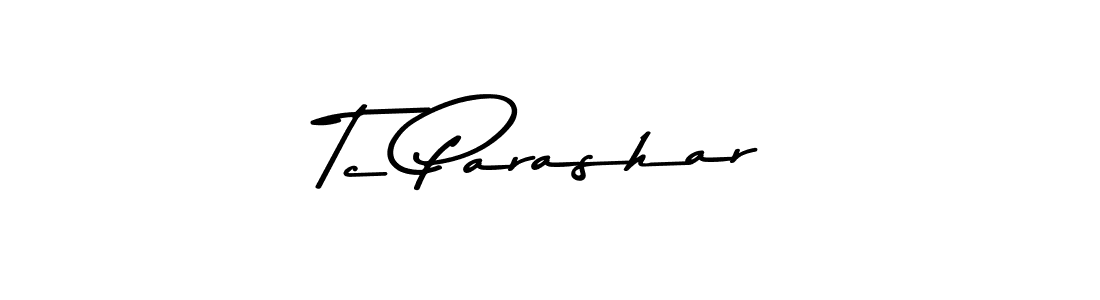 Create a beautiful signature design for name Tc Parashar. With this signature (Asem Kandis PERSONAL USE) fonts, you can make a handwritten signature for free. Tc Parashar signature style 9 images and pictures png