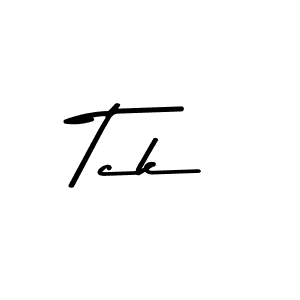 Also we have Tck name is the best signature style. Create professional handwritten signature collection using Asem Kandis PERSONAL USE autograph style. Tck signature style 9 images and pictures png