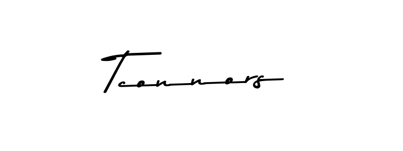 Tconnors stylish signature style. Best Handwritten Sign (Asem Kandis PERSONAL USE) for my name. Handwritten Signature Collection Ideas for my name Tconnors. Tconnors signature style 9 images and pictures png