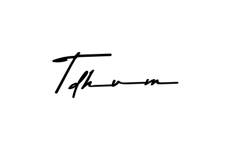 You can use this online signature creator to create a handwritten signature for the name Tdhum. This is the best online autograph maker. Tdhum signature style 9 images and pictures png