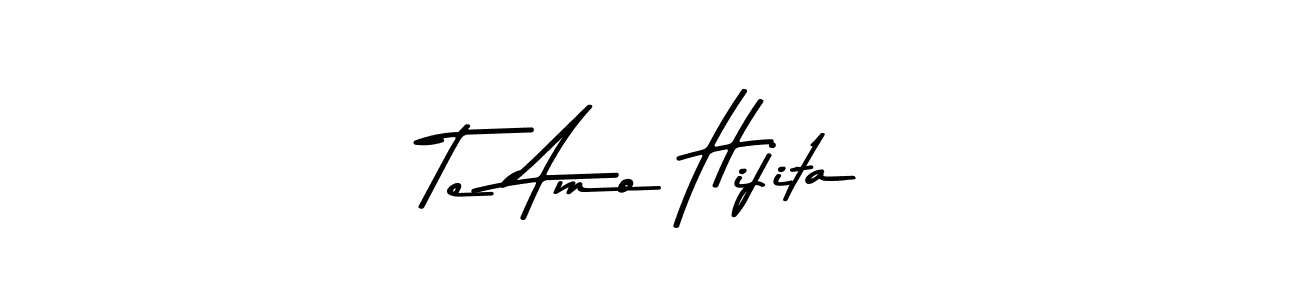 Design your own signature with our free online signature maker. With this signature software, you can create a handwritten (Asem Kandis PERSONAL USE) signature for name Te Amo Hijita. Te Amo Hijita signature style 9 images and pictures png