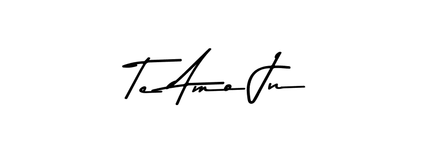 if you are searching for the best signature style for your name Te Amo Jn. so please give up your signature search. here we have designed multiple signature styles  using Asem Kandis PERSONAL USE. Te Amo Jn signature style 9 images and pictures png