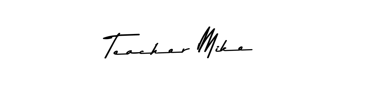 How to make Teacher Mike signature? Asem Kandis PERSONAL USE is a professional autograph style. Create handwritten signature for Teacher Mike name. Teacher Mike signature style 9 images and pictures png