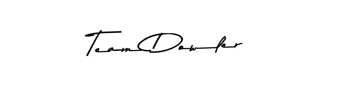 The best way (Asem Kandis PERSONAL USE) to make a short signature is to pick only two or three words in your name. The name Team Dowler include a total of six letters. For converting this name. Team Dowler signature style 9 images and pictures png