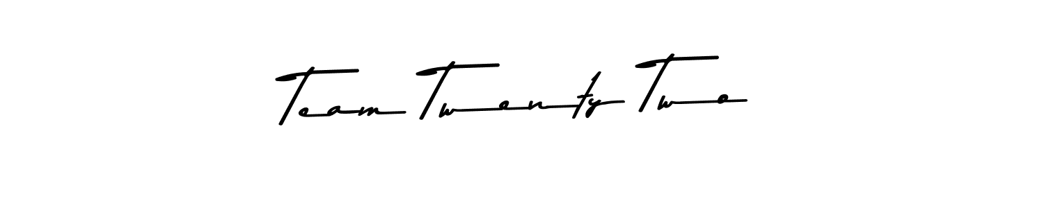 How to make Team Twenty Two signature? Asem Kandis PERSONAL USE is a professional autograph style. Create handwritten signature for Team Twenty Two name. Team Twenty Two signature style 9 images and pictures png